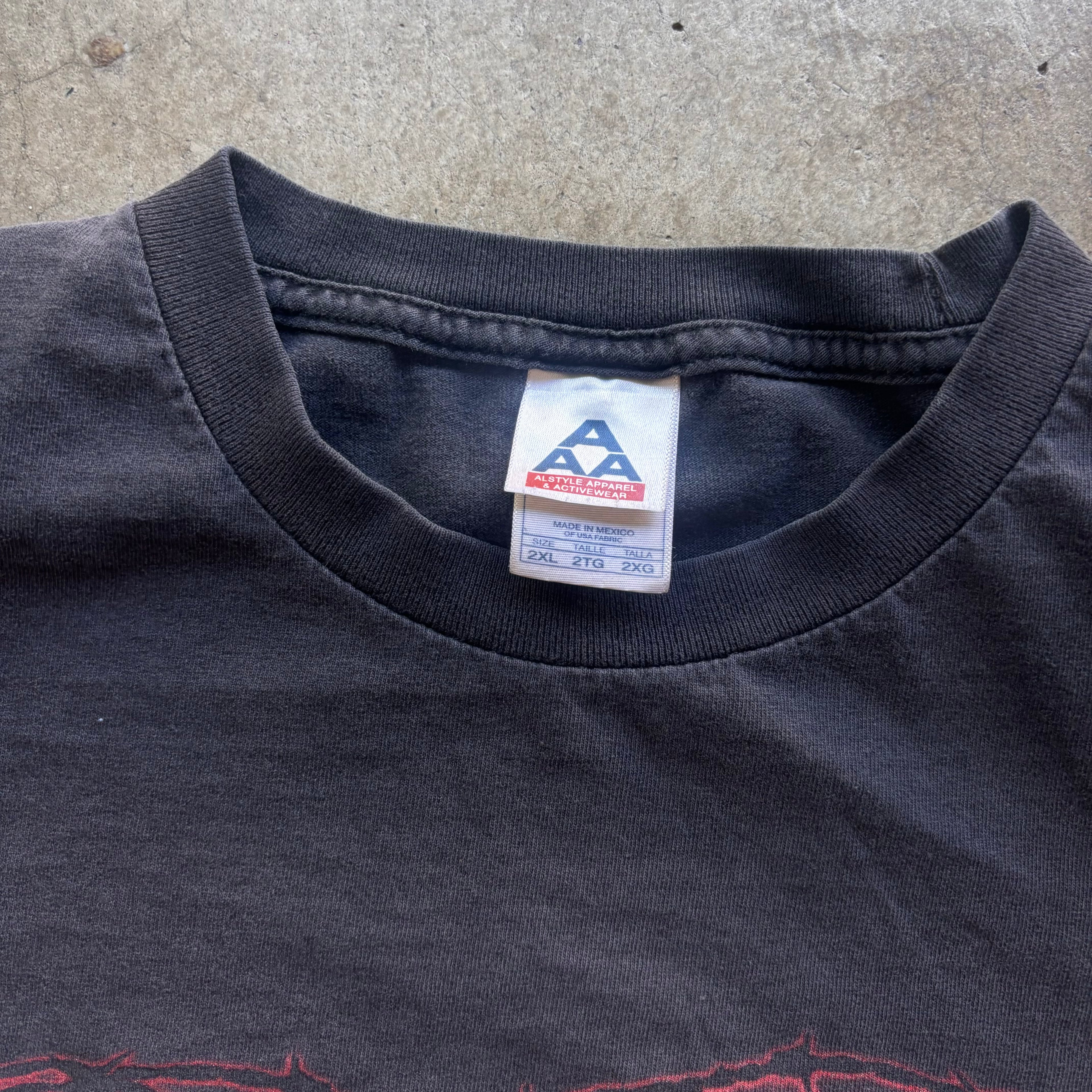 00s POW MIA BIKER FLAME SLEEVE - XXL