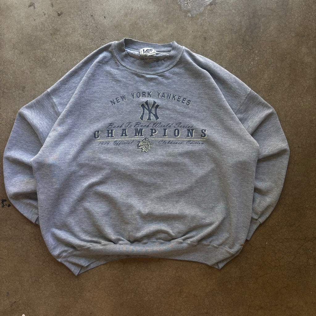 90s YANKEES CREWNECK - XXL